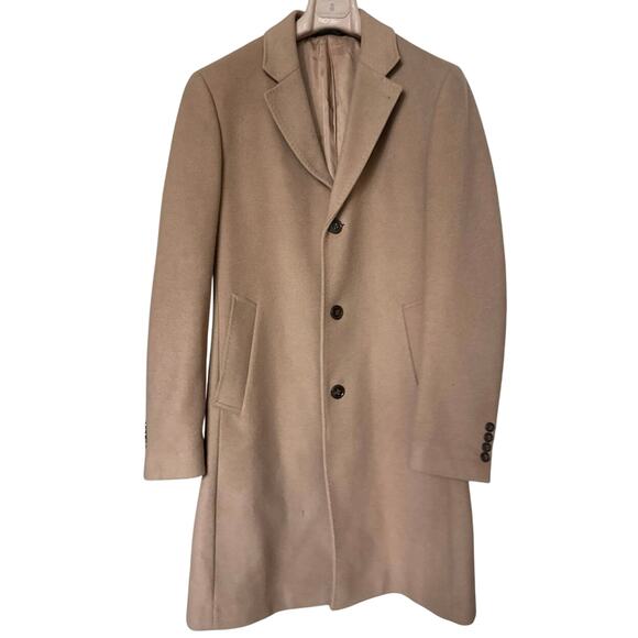 Ralph Lauren Camel Coat SZ M - Picture 4 of 5